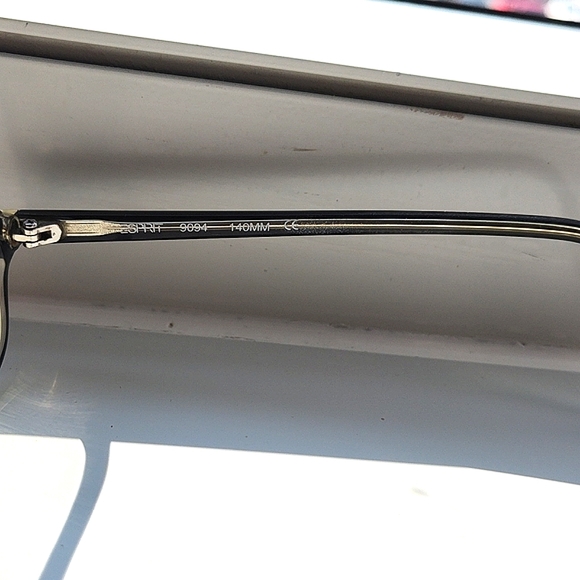 Vintage ESPRIT 9094 COLOR-910 Black EYEGLASSES, GLASSES, FRAMES - Picture 6 of 8